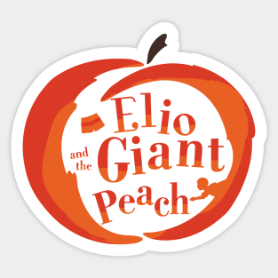 Elio And The Giant Peach Sticker